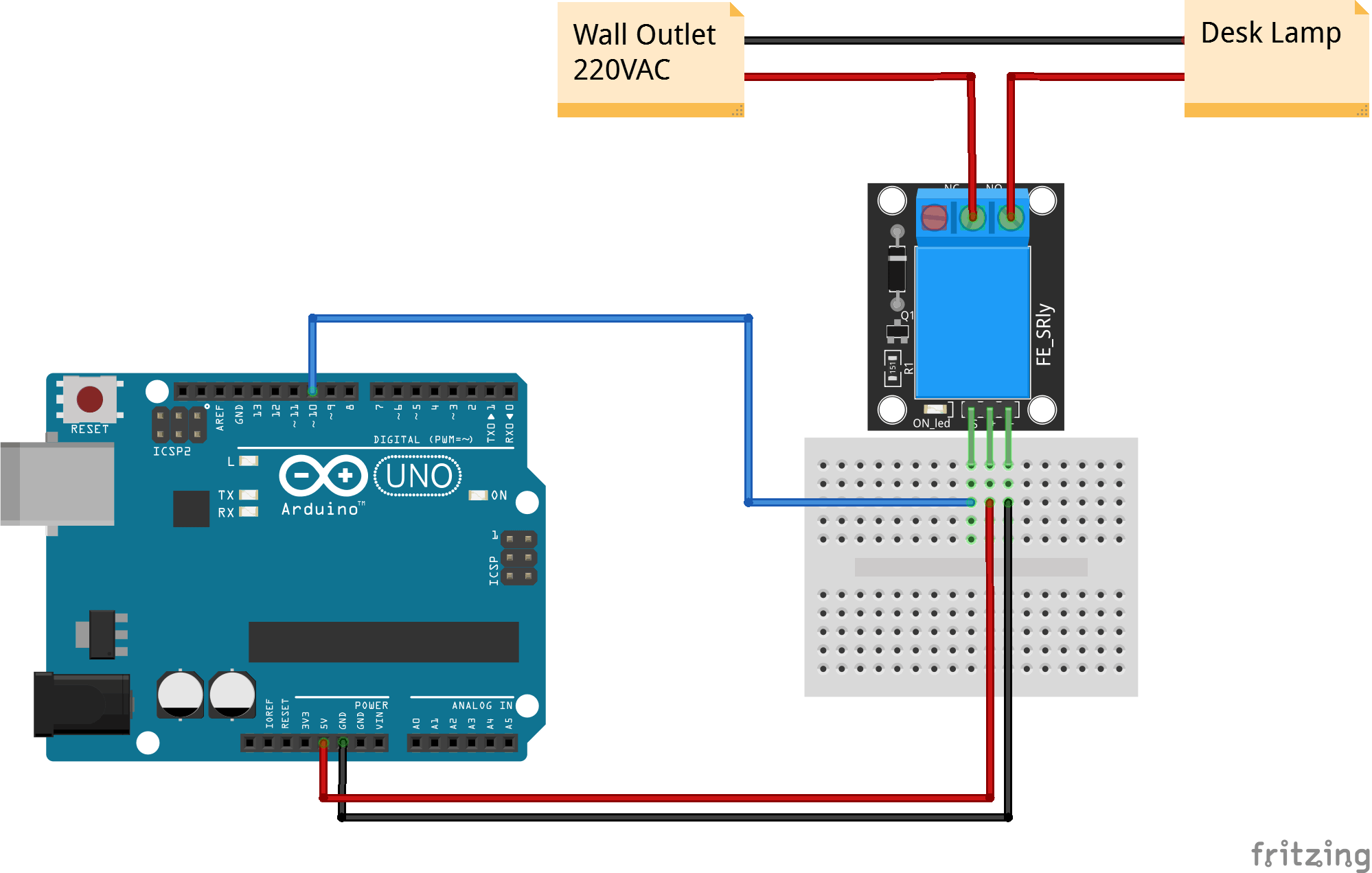 Module 1 Relay 5VDC KY-019