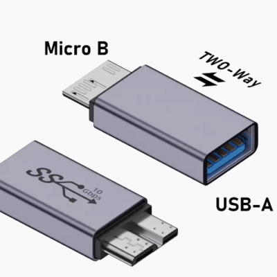 Bộ chuyển đổi Micro-B đực sang USB 3.1 cái