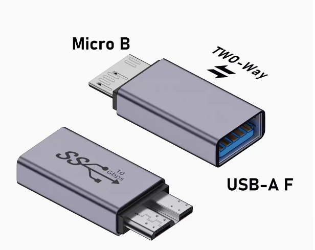 Bộ chuyển đổi Micro-B đực sang USB 3.1 cái