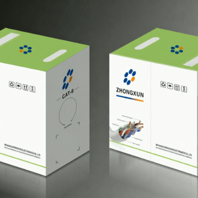 Cáp mạng ZHONGXUN Cat.6 UTP 4 cặp lõi đồng nguyên chất